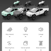 Cybertruck 1/24 Pickup, kempingový karavan, hliníkové auto Model